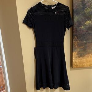 Michael Kors Black Short Sleeve Dress